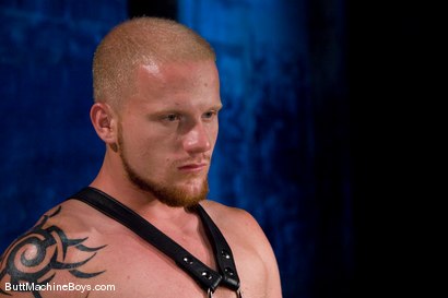 Photo number 1 from The Leather Biker shot for Butt Machine Boys on Kink.com. Featuring Luke Riley in hardcore BDSM & Fetish porn.