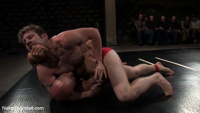 Photo number 0 from Dean Tucker vs Drake Jaden  The Live Audience Match shot for Naked Kombat on Kink.com. Featuring Dean Tucker and Drake Jaden in hardcore BDSM & Fetish porn.