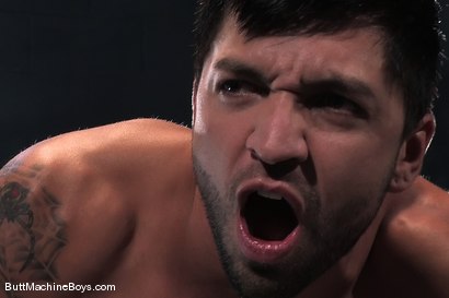 Photo number 14 from Machine Challenge: Dominic Pacifico shot for Butt Machine Boys on Kink.com. Featuring Dominic Pacifico in hardcore BDSM & Fetish porn.