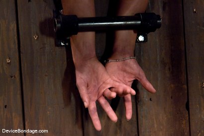 Photo number 2 from Ariel  Natural red head, helpless and loving it.  \-Countdown to Relaunch - 10 of 20 shot for Device Bondage on Kink.com. Featuring Ariel in hardcore BDSM & Fetish porn.