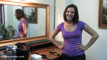 Photo number 1 from Blowjob & Deepthroat 101 with Sexy Bobbi Starr shot for Kink University on Kink.com. Featuring Bobbi Starr and Maestro in hardcore BDSM & Fetish porn.